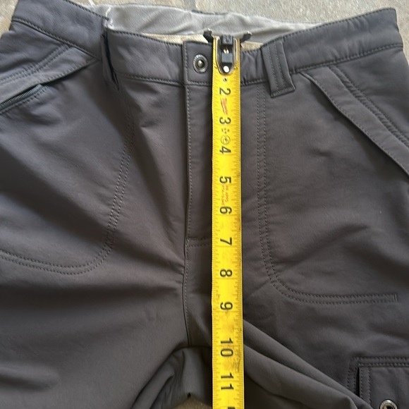 MEC Mountain equipment, fleece lined cargo pants, size 14 kids or Sm ladies grey - Picture 13 of 14